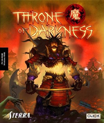Throne Of Darkness - Version Big Box Pour PC (édition Sierra) - Jeu D'occasion En état Correct