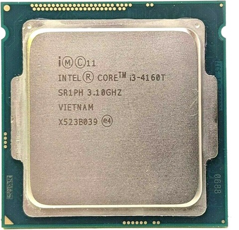 Processeur Intel Core I3-4160T 3.10GHz - Socket LGA 1150 Pour PC Fixe Occasion En Bon état